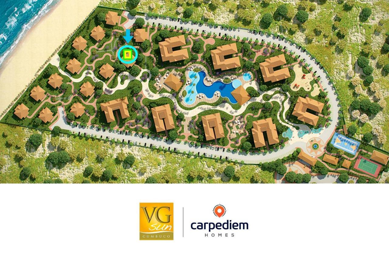 Condominio No Melhor Da Praia De Cumbuco Por Carpediem Bagian luar foto